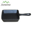 square Pre-seasoned Cast Iron Skillet Cookware fry pan